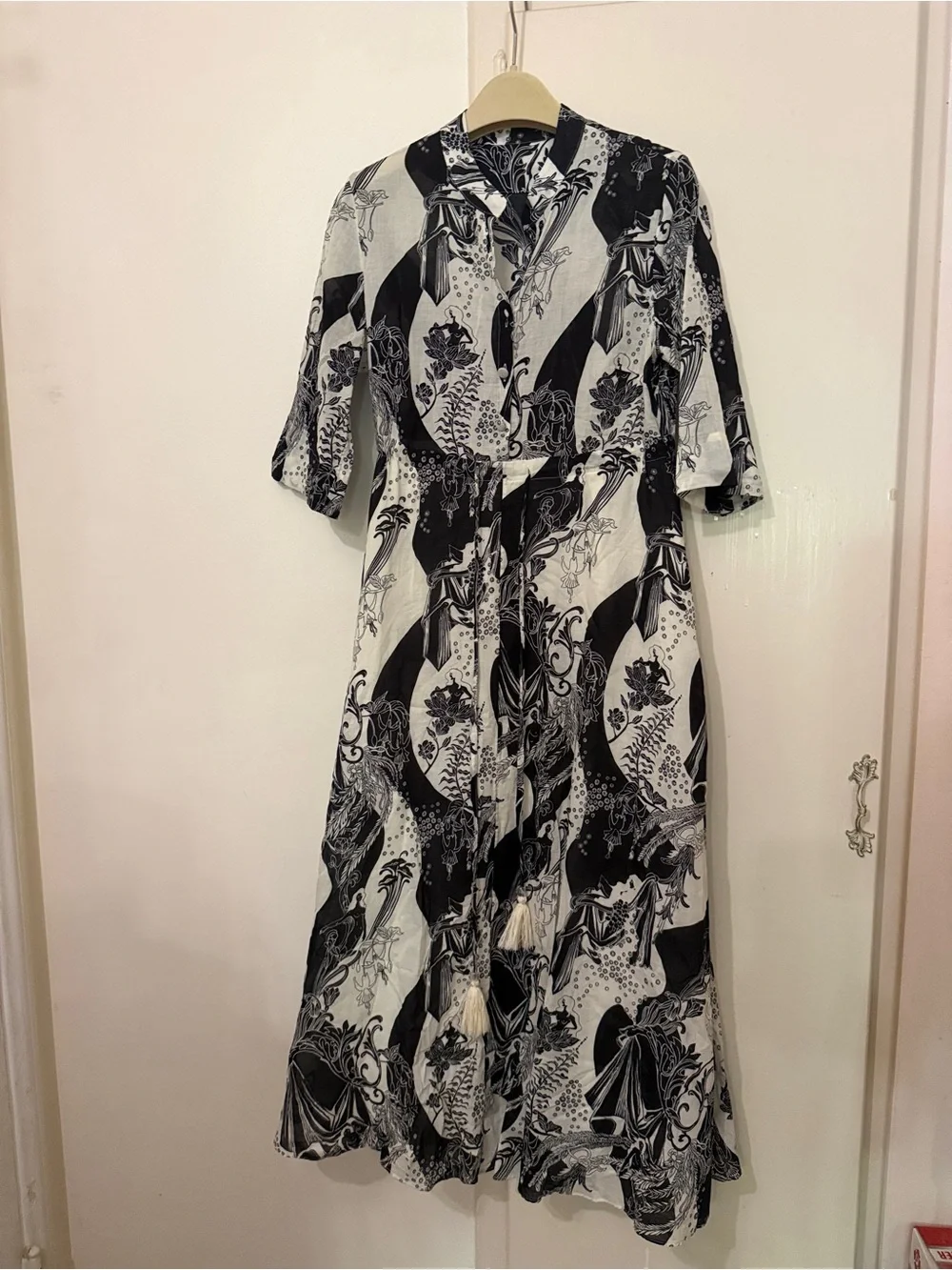 tory burch printed shirtdress -s